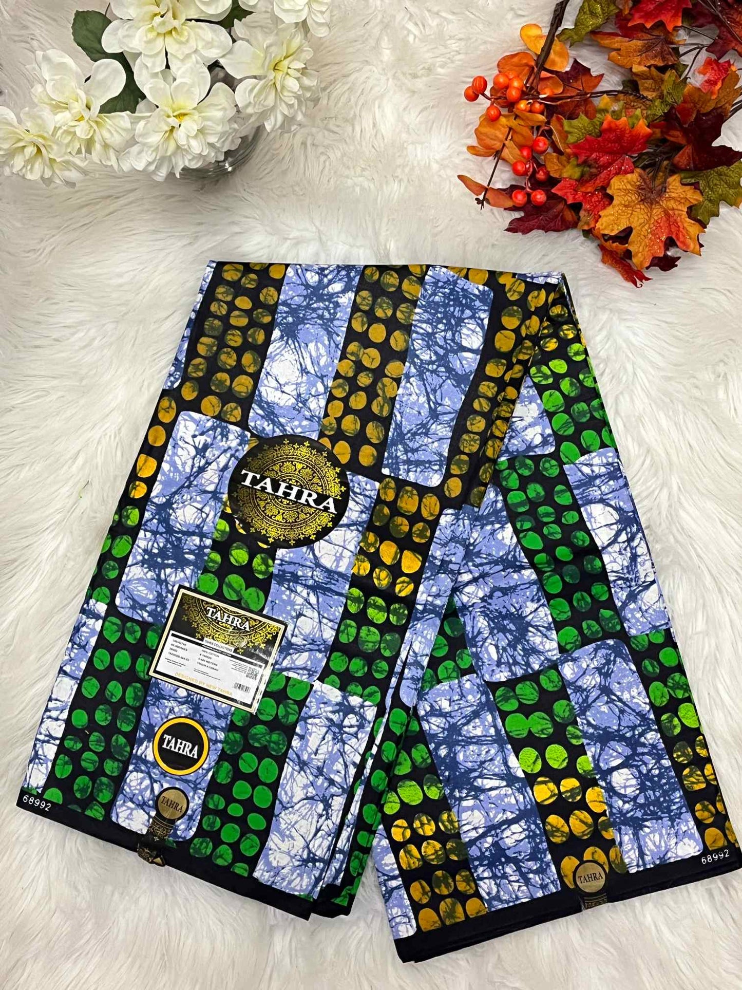 African Ankara Fabric - African Wax Print (Sold Per Yard)