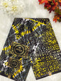 African Ankara Fabric - Flower Design Wax Print (Sold Per Yard)
