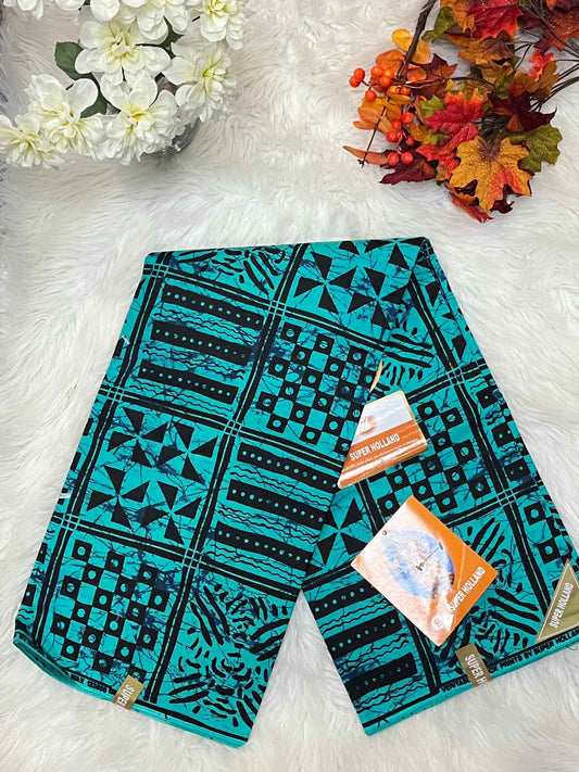 African Ankara Fabric - African Wax Print (Sold Per Yard)