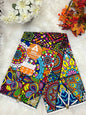 African Ankara Fabric - Geometric & Abstract Wax Print (Sold Per Yard)