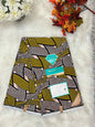 African Ankara Fabric - Geometric & Abstract Wax Print (Sold Per Yard)