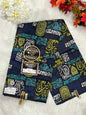 African Ankara Fabric - Geometric & Abstract Wax Print (Sold Per Yard)