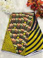 African Ankara Fabric - Geometric & Abstract Wax Print (Sold Per Yard)