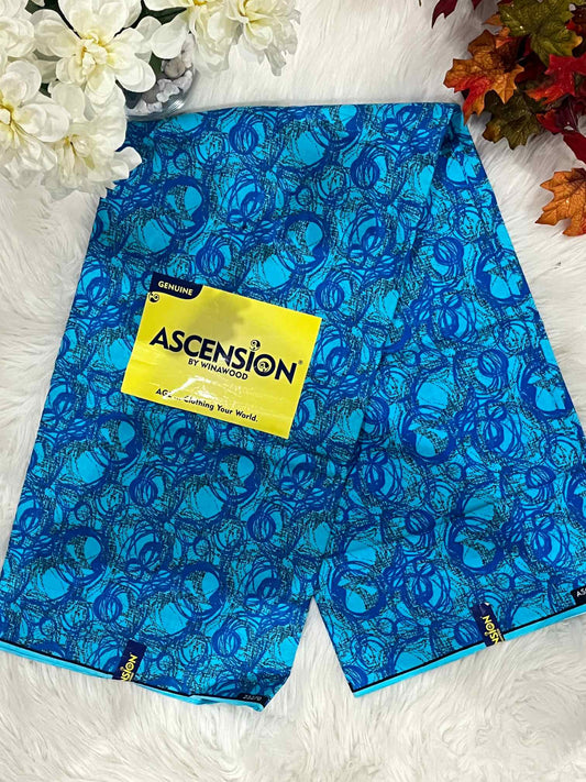 African Ankara Fabric - Geometric & Abstract Wax Print (Sold Per Yard)