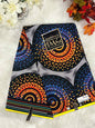 African Ankara Fabric - Geometric & Abstract Wax Print (Sold Per Yard)