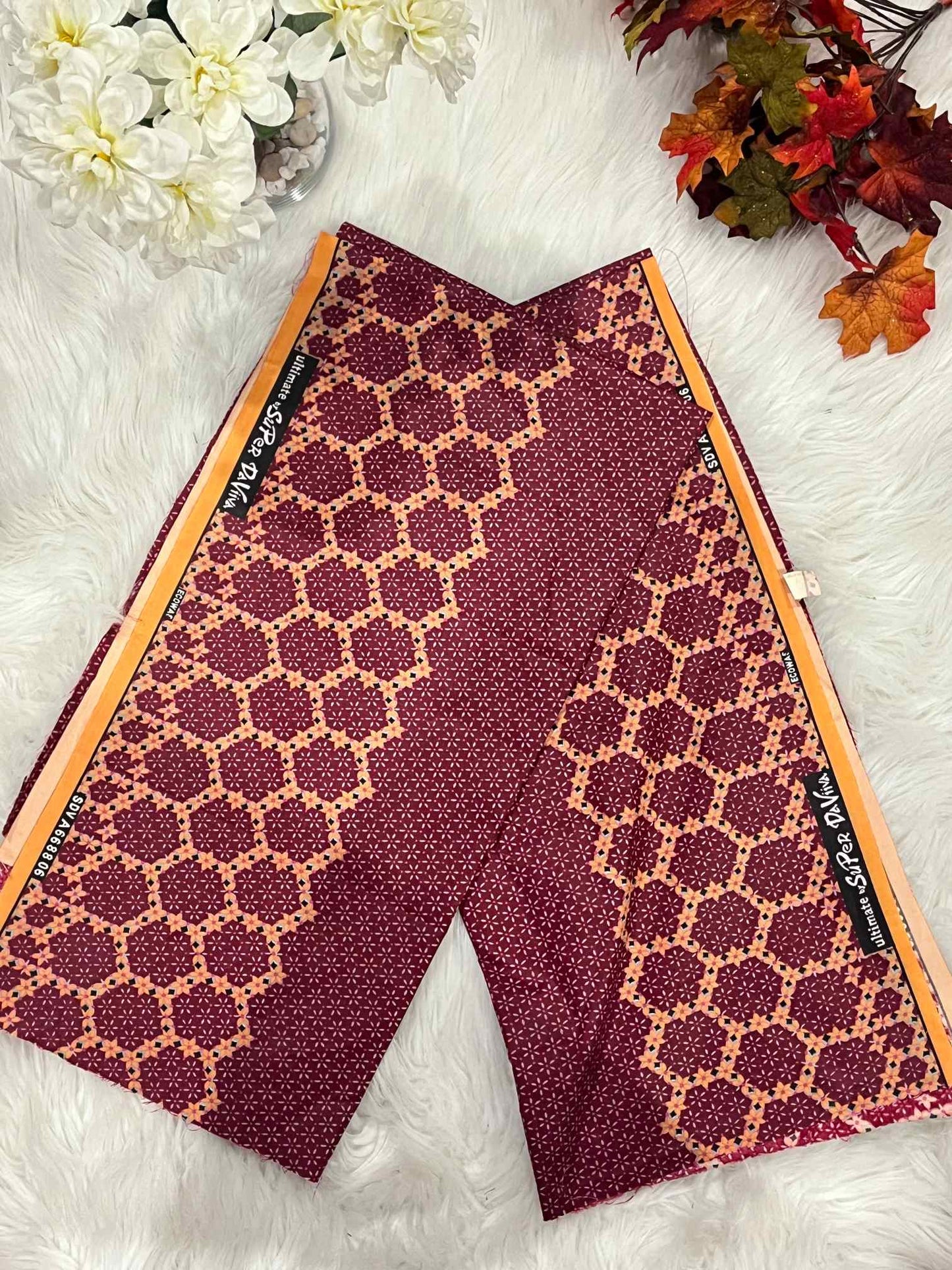 African Ankara Fabric - Geometric & Abstract Wax Print (Sold Per Yard)