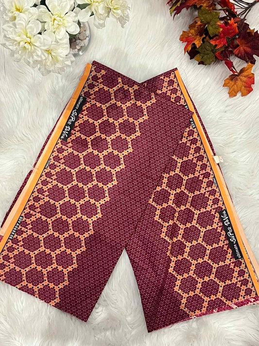 African Ankara Fabric - Geometric & Abstract Wax Print (Sold Per Yard)