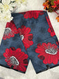 African Ankara Fabric - Flower Design Wax Print (Sold Per Yard)
