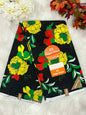 African Ankara Fabric - Flower Design Wax Print (Sold Per Yard)