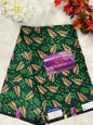 African Ankara Fabric - Flower Design Wax Print (Sold Per Yard)