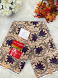 African Ankara Fabric - Flower Design Wax Print (Sold Per Yard)