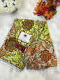 African Ankara Fabric - Flower Design Wax Print (Sold Per Yard)